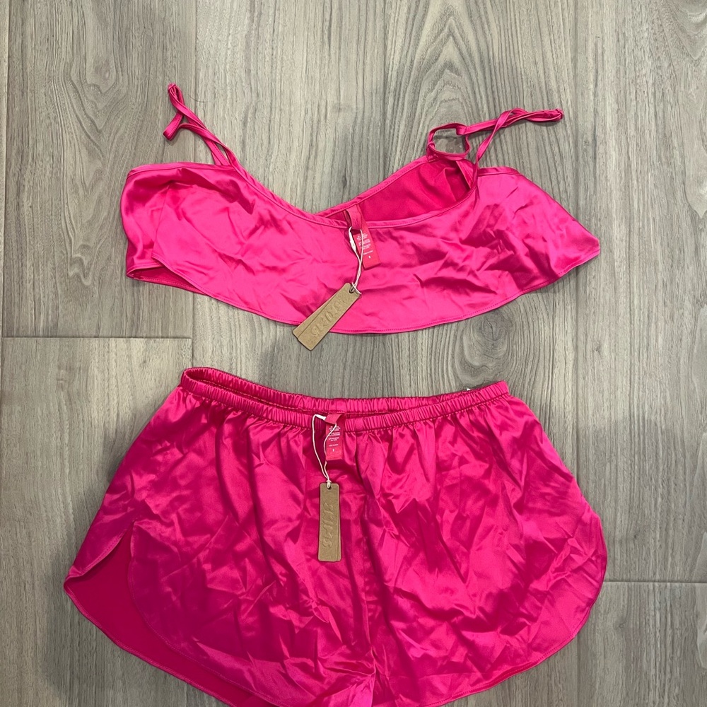 SKIMS Pink Intimates Set